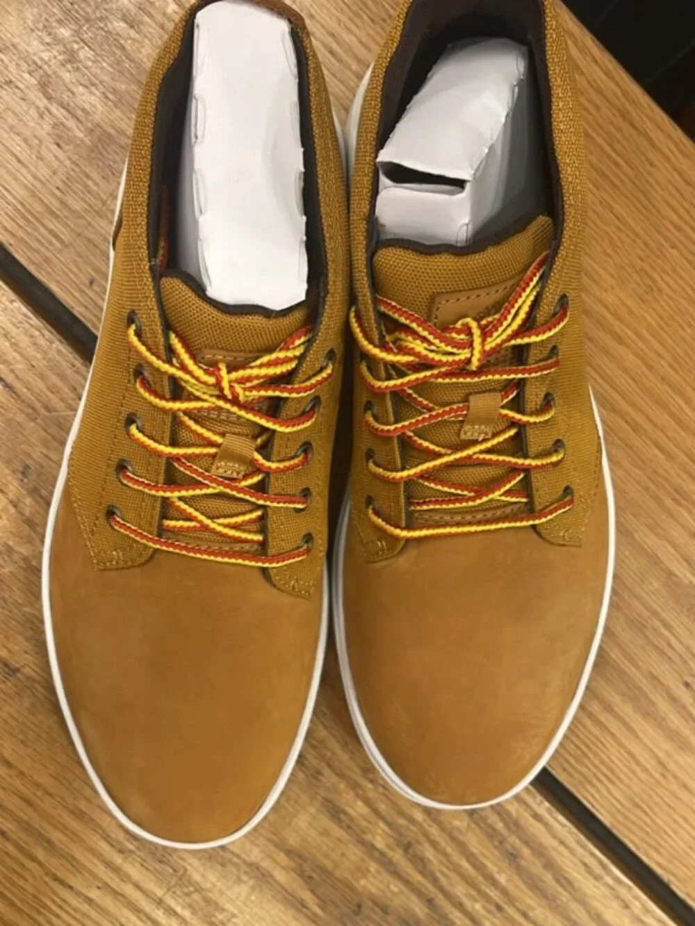 TIMBERLAND MEN'S DAVIS SQUARE MID LACE SNEAKER WHEAT 1A10I3-231 ALL SIZES